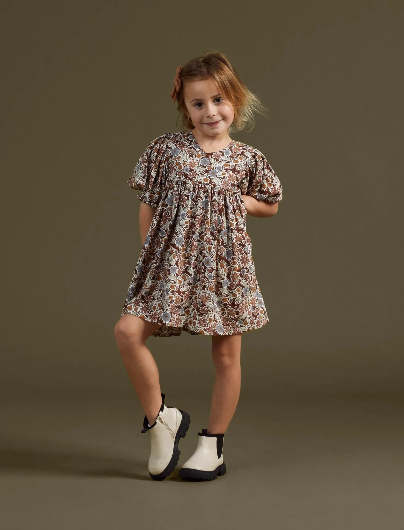 The Jolene Dress by Rylee   Cru - Autumn Bloom - KIDS