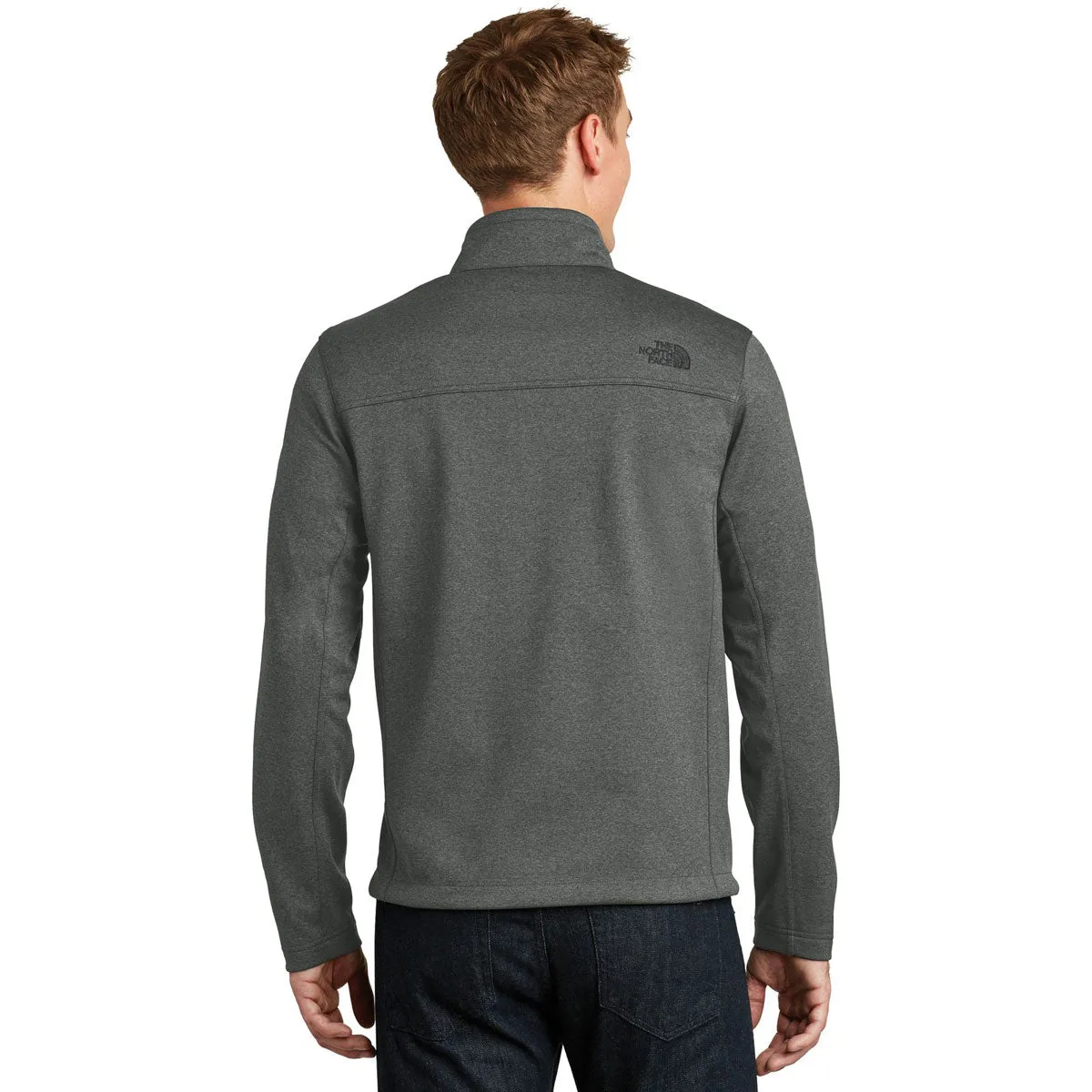 The North Face Men's TNF Dark Grey Heather Ridgeline Soft Shell Jacket