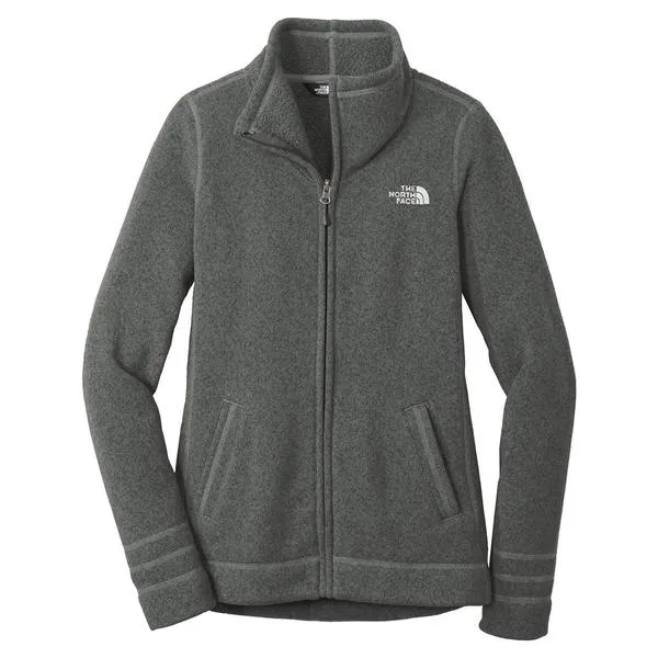 The North Face Women's Black Heather Sweater Fleece Jacket