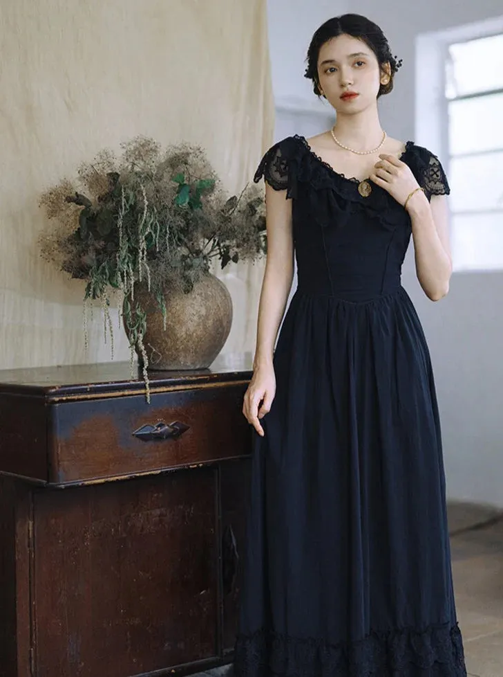 Victorian Style Vintage Cotton Dress