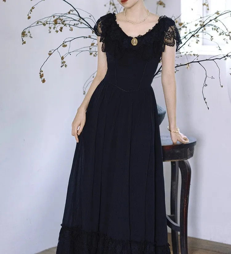 Victorian Style Vintage Cotton Dress