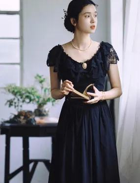 Victorian Style Vintage Cotton Dress