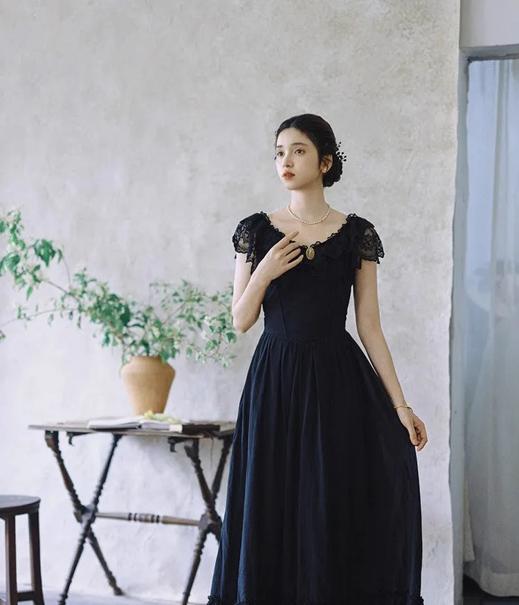 Victorian Style Vintage Cotton Dress