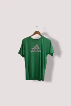 Vintage Adidas Clima365 essentials mens green XL tees