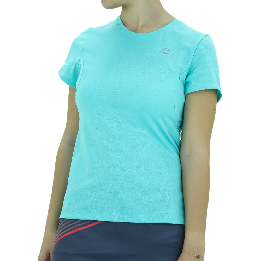 Women's Graphic Print Sport Top,Aqua