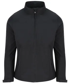 Womens Pro 2-layer softshell jacket | Black